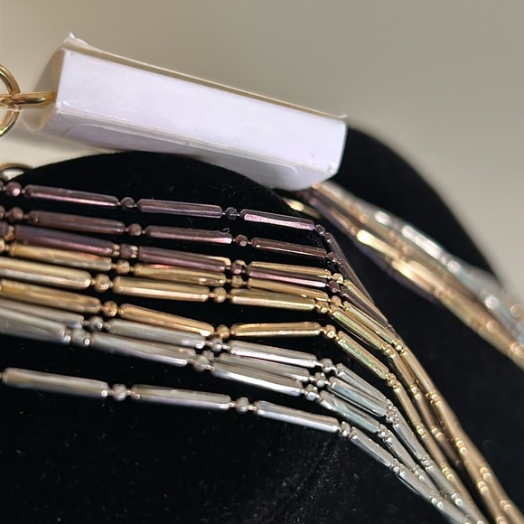 Coldwater Creek Tri Color Necklace - Picture 4 of 6